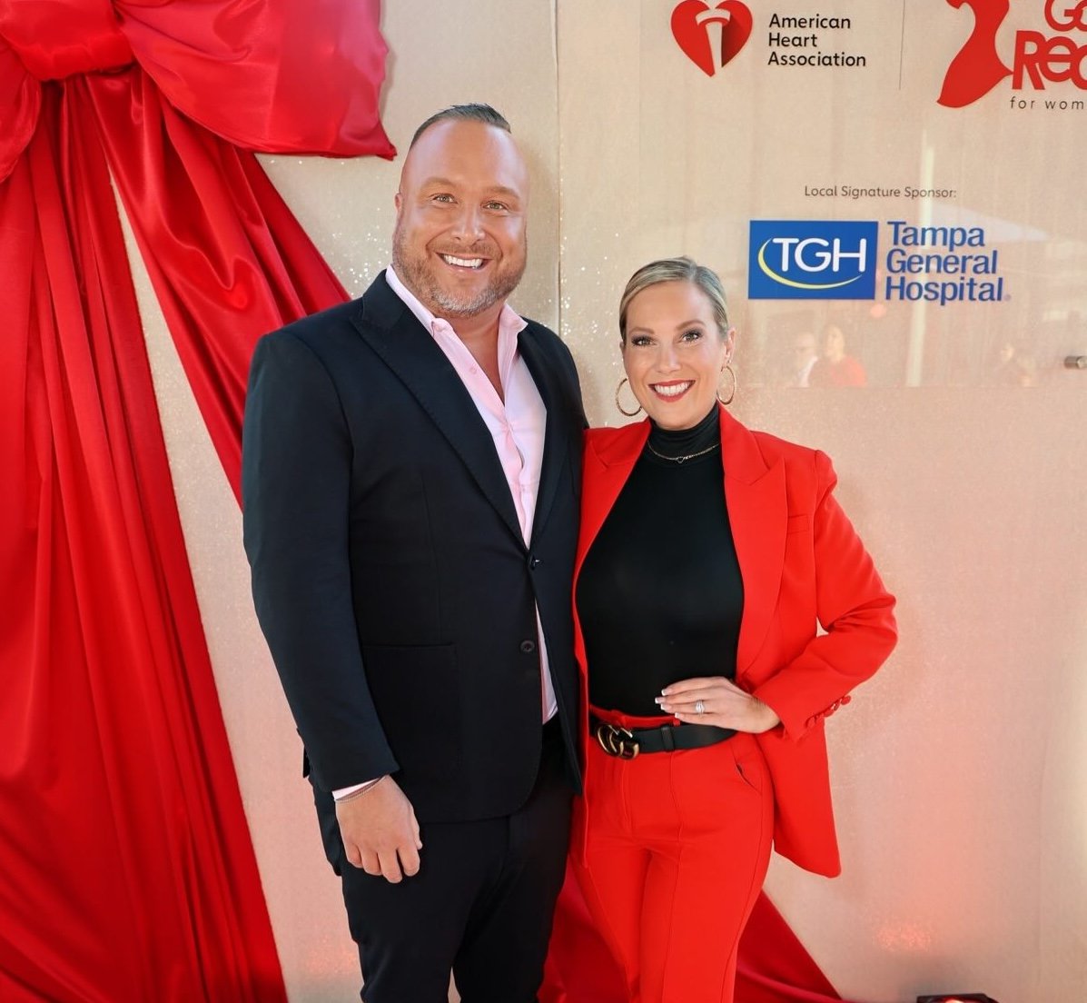 Scott and Hayley Hilburn Go Red for Women