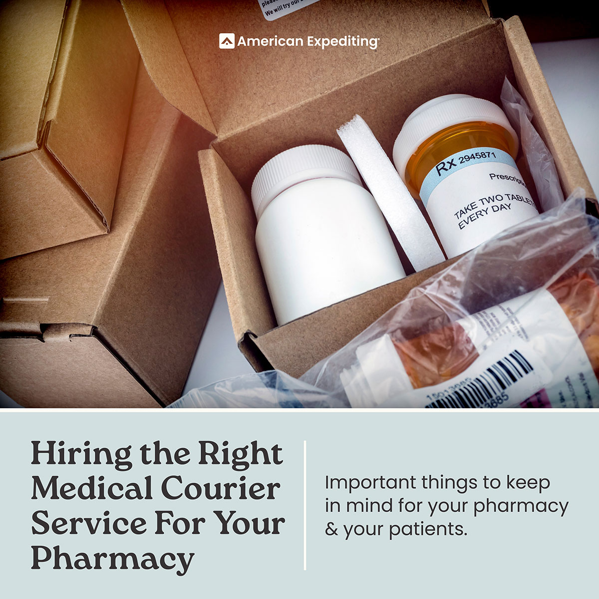 Medical Courier Service for Pharmacy